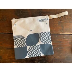 SOCKWELL Everyday Cotton Canvas Zip Pouch